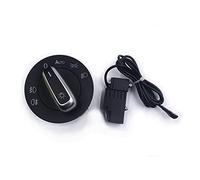 DEMULAX 1PCS Headlight Switch, for VW, for Golf, 5 6 GTI Mk5 Mk6, for Jetta, 5, for Passat, B6, for Touran, for Tiguan, 5ND 941 431 A 5ND 941 431A 5ND941431A Car Fog Light Switch(Auto Set)