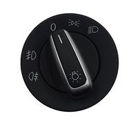 DEMULAX 1PCS Headlight Switch, for VW, for Golf, 5 6 GTI Mk5 Mk6, for Jetta, 5, for Passat, B6, for Touran, for Tiguan, 5ND 941 431 A 5ND 941 431A 5ND941431A Car Fog Light Switch(Handle light)