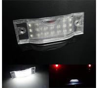 DEMULAX 1x LED Licence Number Plate Light White Canbus, for 2001-2014 Vivaro A Trafic II Primastar X83 License Plate Light