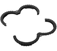 DEMULAX 2 Anti-Collision Ring, for DJI, 2 Drone Propeller Guard Cover Protector Cover Ring Accessories (orange) Drone Propeller Guard(Black)