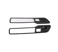 DEMULAX 2 Pcs, for RAM 2022 2023 ABS Carbon Fiber Inner Door Handle Bowl Panel Frame Cover Trims Decoration Sticker Car Accessories Car Door Handle Trim