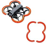 DEMULAX 2 Propeller Guard Protector,Prop Bumper Anti-Collision Protective Cover, for DJI, 2,Drone Protective Bumper Ring Accessories (Luminous) Drone Propeller Guard(Orange)