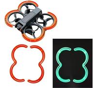DEMULAX 2 Propeller Guard Protector, Prop Bumper Anti-Collision Protective Cover Ring, for DJI, 2 Accessories (Orange) Drone Propeller Guard(Orange)