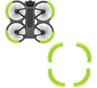DEMULAX 2 Propeller Guard Protector, Propellers Protective Bumper Ring, for DJI, 2 Drone Prop Anti-Collision Cover Frame (Orange) Drone Propeller Guard(Green)