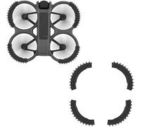 DEMULAX 2 Propeller Guard Protector, Propellers Protective Bumper Ring, for DJI, 2 Drone Prop Anti-Collision Cover Frame (Orange) Drone Propeller Guard(Black)
