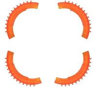 DEMULAX 2 Propeller Guards Anti-Collision Ring Protective Covers,Compatible, for DJI, 2 Drone Prop Bumper Ring Protector Accessories, 4PCS TPU (Orange) Drone Propeller Guard(Orange)