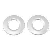 DEMULAX 2018, for Q5l Decorative Rear Reading Light Frame Decorative Strip Front Dome Light Decorative Cover(Silver)