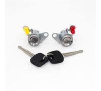 DEMULAX 2pcs Front Left Right Door Lock Barrel Cylinder, for Toyota, for Corolla, AE110 1996-2002 Car Door Lock Cylinder Set