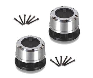 DEMULAX 2PCS Manual Locking Hubs, for Mitsubishi, Pajero Triton L200 Montero Delica Shogun, for DODGE, D-50, for Hyundai, Galloper AVM443 B012 Car Freewheel Locking Hub