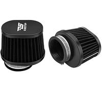 DEMULAX 2PCS Motorcycle Air Filter Universal 60MM Replacement Engine Filter High Performance Air Filters Fit Motocross Carburetor Cleaner, for Pit Bike Scooter Moped ATV (Black) Car Ignition Coil CDI