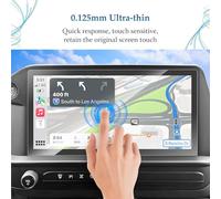 DEMULAX 2PCS PET protector, for Ford, Tourneo CustomTransit Custom 2024 2025 CAR 13INCH GPS Protective film LCD Screen Anti-scratch film Center Console Screen Shield