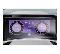 DEMULAX 2PCS PET protector, for Skoda, for KODIAQ, 2 ii/RS vRS/Sportline/Hybrid CAR 10.25INCH Dashboard Protective film Screen film Center Console Screen Shield