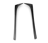 DEMULAX 2pcs Rear Window Spoiler Side Wing Trim Cover Car Vehicle Modification, for MK7 GTD R 2014 2015 2016 2017 2018 Car Rear Window Roof Spoiler(Grey)