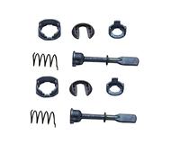 DEMULAX 2SETS Door Lock Barrel Repair KIT Front Left Right, for VW, for Polo, MK3 6N0 837 223A car Door Lock Cylinder Repair kit