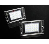DEMULAX 2x LED Licence Number Plate Light White Canbus, for 1992-97 850 855 1997-00 V70 5-door estate License Plate Light