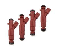 DEMULAX 4 Pcs Lot Fuel Injector Nozzle, for Hyundai, for Elantra, for Kia, 2011-2015 Car Accessories 35310 2E000 353102E000 Fuel Injector Replacement