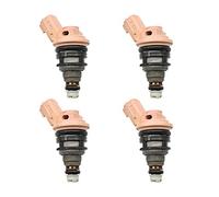 DEMULAX 4Pc Fuel Injector Nozzle, for Nissan, 200SX 1995-1998 NX 1991-1993 Sentra 1991-1999 16600-57Y01 16600-57Y00 Fuel Injector Replacement