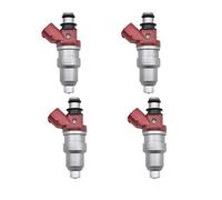DEMULAX 4pc/lot Fuel Injector Nozzle, for Camry, Vista 1.8 4SFE SXS11 ST190 Engine 23250-74130 2325074130 2320974130 Fuel Injector Replacement