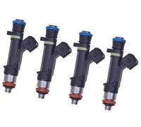 DEMULAX 4pcs Cars, for Dacia, for Lodgy, for Dokker 1.4-1.6l Fuel Petrol Injector Nozzle 0280158034 8200227124 Fuel Injector Replacement