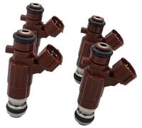 DEMULAX 4pcs FBJB100s Fuel Petrol Injector Nozzle, for Nissan, for Sentra, for GXE, for XE 2000-2003 1.8L 16600-5L300 Fuel Injector Replacement