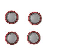 DEMULAX 5 Colors Car Front Rear Door Speaker Cover Mid Horns Case Trim Stickers Article F23 F30 F32 F80 F83, for BMW, 2 3 M3 M4 Series Car Speaker Trim(Sliver 4 pcs)