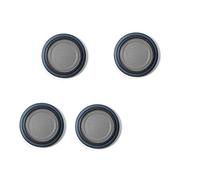 DEMULAX 5 Colors Car Front Rear Door Speaker Cover Mid Horns Case Trim Stickers Article F23 F30 F32 F80 F83, for BMW, 2 3 M3 M4 Series Car Speaker Trim(Black 4 pcs)