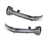 DEMULAX 51167414649 51167414650 Left Right Car Mirror Turn Signal Light, for BMW, 3 4 5 6 7 8 Series G30 G31 G32 G38 GT G11 G12(Right) Side Mirror Indicator Light(BLACK Left and Right)