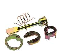 DEMULAX 5pcs Zinc Alloy Front Left Right Door Lock Cylinder Repair Kit, for Polo, 1994-2001 6N0837223A Car Door Lock Cylinder Set