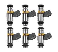 DEMULAX 6 Pcs Fuel Injector, for Fiat, Palio RST Doblo 1.8L 8V Gasolina Car Accessories IWP 157 IWP157 50102702 Fuel Injector Replacement