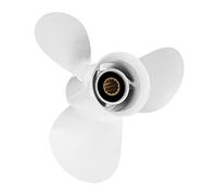 DEMULAX 663-45943-02-EL Marine Boat Outboard Propeller 11 X 15, for YAMAHA, 40-60HP Boat Propeller Replacement