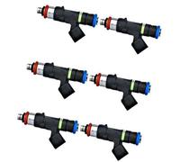 DEMULAX 6pcs Fuel Petrol Injector Nozzle 0280158154 12602223 Car Injector, for Buick, for Enclave 3.6l V6 2008 Fuel Injector Replacement