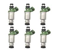 DEMULAX 6pcs/lot Fuel Injector Nozzle Fuel Injectors, for Toyota, Camry Celica, for RAV4, Solara MR2 23250-74100 2325074100 Fuel Injector Replacement