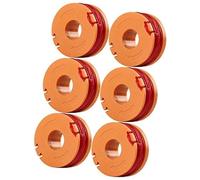 DEMULAX 6Pcs Spool Line Replacement, for Argos McGregor MCT2X1825 CLGT18LG/1 WX150 Trimmer Strimmer Mower spool replacement