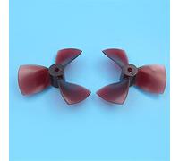 DEMULAX 80mm PC Propeller 3-Blade D80mm Propellers P1.2 CW CCW Props In 5mm Hole For RC Boats Models RC Boat Propeller(1Pair)