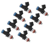 DEMULAX 8pcs Fuel Petrol Injector Nozzle Car 0280158051 12576341, for Cadillac, for CTS with 6.2L Engine 2012 Fuel Injector Replacement