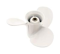 DEMULAX 9 1/4X10-J Boat Outboard Propeller, for YAMAHA, 9.9HP 15HP Outboard Motor Marine Propeller 63V-45952-00-EL Boat Propeller Replacement