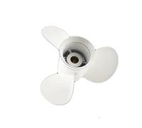 DEMULAX 9 7/8 * 14 Outboard Propeller, for YAMAHA, 20hp 25hp 30hp Boat Motor Aluminum Alloy Screw 3 Blade 10 Spline Ship Marine Engine Part Boat Propeller Replacement