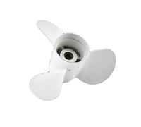 DEMULAX 9 7/8 * 9 Outboard Propeller, for YAMAHA, 20hp 25hp 30hp Boat Motor Aluminum Alloy 20 25 30 Screw 3 Blade 10 Spline Engine Part Boat Propeller Replacement
