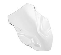 DEMULAX Africa Twin Flyscreen Front Headlight Windshield Wind Deflector CRF1000L 2016 2017 2018 2019 Motorcycle Windscreen(Clear)