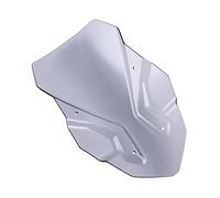 DEMULAX Africa Twin Flyscreen Front Headlight Windshield Wind Deflector CRF1000L 2016 2017 2018 2019 Motorcycle Windscreen(Light Smoke)
