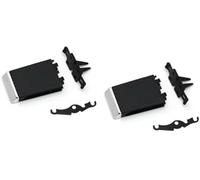 DEMULAX Air Ac Vent Outlet, for Maserati, for Quattroporte 2013 2014 2015 2016-2022 Car Front Rear Conditioning Grille Tab Clip Repair Kit AC Air Vent Clip