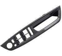 DEMULAX Armrest Carbon Fiber, for BMW, E70 E71 E72 X5 X6 2007-2014 Car Interior Door Handle Inner Panel Pull Trim Cover Car Door Handle Interior(Black Right Driver Side)