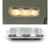 DEMULAX Auto Ceiling Roof Lights Interior Reading Light Car Dome Lamp, for Nissan, for Qashqai, for Sunny March, for Renault, for Dacia Front interior reading light