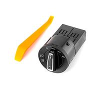 DEMULAX AUTO Headlight Head Lamp Switch Light Sensor Module Upgrade, for VW, for Golf, for Jetta, MK5 6, for Tiguan, for Touran, for Passat, for POLO, for Bora, Car Fog Light Switch