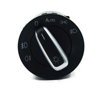 DEMULAX Auto Headlight Switch Fog Head Light Lamp Knob, for VW, for Golf, for Jetta, MK5 MK6 GTI, for Passat, B6 B7, for Touran, for Tiguan, 5ND 941 431 B Car Fog Light Switch