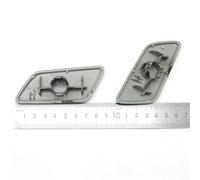 DEMULAX Auto Headlight Washer Cover Front Left Right Bumper Headlamp Cleaning Spray Pump, for Jet Cap Headlight Washer Nozzle Cover, for Lexus, for Gx460 J150 2020-2023(1pair Pearl White)