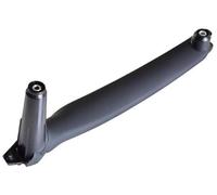 DEMULAX Beige Black Armrest Car Left Front Driver's Seat LHD Interior Door Handle Inner Panel Pull Trim Cover, for BMW, E70 E71 X5 X6 51416969406 Car Door Handle Interior(Black-Left-Rear)