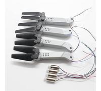 DEMULAX Blades Propeller Landing Skid Gear Motors Engines Folding Arm | KF609 RC Quadcopter Teng , for MINI, Drone Spare Parts