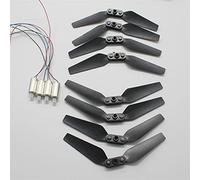 DEMULAX Blades Propeller Landing Skid Gear Motors Engines Folding Arm | KF609 RC Quadcopter Teng , for MINI, Drone Spare Parts