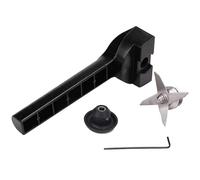 DEMULAX Blender Wet Blade Assembly with Wrench & Drive Socket Removal Tool Kit Replacement Parts, for Vitamix 5200 Series Blender Replacement Lid